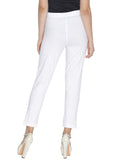 Lux Lyra Women Women Straight Kurti Leggings Pant (Free Size) White, Small