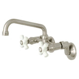Kingston Brass Ks613Sn Kingston Kitchen Faucet, Brushed Nickel 6.94 X 4.88 X 2.75