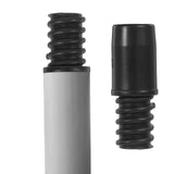 Uonlytech Broom Handle Threaded End Adapter Broom Handle Parts Replacement Tip for Floor Cleaning Sweeping Pole Mop 2.16 X 0.78