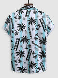 Lookmark Men'S Cotton Blend Stitched Printed Half Sleeve Shirt(Printed Shirt Niko-L)