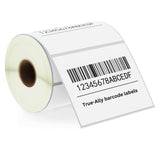 True-Ally 100X75 Direct Thermal (Dt) Barcode Label Sticker - 4 X 3 Inches - 100Mm X 75Mm - 500 Labels Per Roll - White Self Adhe