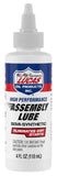 Lucas Oil 10152 High Performance Semi-Synthetic Assembly Lube - 4 Ounce, Case of 12