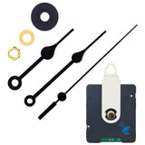 WinTaim Atomic Clock Movement with 4-inch Clock Hands, 43/64 inches (17mm) Axis Length WWVB Radio Electric Controlled Clock, Aut