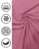 Eyebogler Polo Neck Full Sleeve Printed Casual Men Tshirt,Pink Wine MelangeApparel,2XL