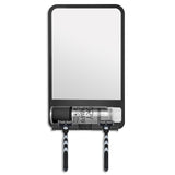 Shower Mirror Fogless for Shaving, Adjustable Shaving Mirror,Anti Fog Mirror with Razor Holder for Shower,Bathroom Mirror & Acce