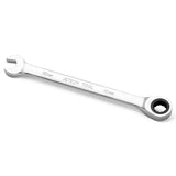 Jetech 10mm Ratcheting Combination Wrench, Industrial Grade Gear Spanner with 12-Point 72-Tooth Ratchet, Forged and Heat-Treated