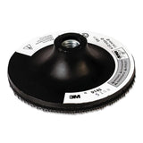 3M Disc Pad Holder - For Metal Grinding, Finishing, Surface Preparation - Use With Metalworking Power Tools - 4.5 x 1/8 x 3/8, 5