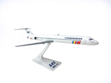 Flight Miniatures Sas Scandinavian Mcdonnell Douglas Md-80 1:200 Scale - Plastic Snap-Fit Model Airplane - Collectible Replica Of Sas Scandinavian Aircraft Part #Amd-08000H-014 -Like New