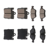 AUTOMUTO 8PCS Front & Rear Semi-Metallic Disc Brake Pads Set D876 D853 For Mercedes-Benz CLK320 CLK430 E300 E320 E430