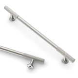 Asidrama 6 Pack 12.5 Inch(320mm) Brushed Satin Nickel Cabinet pulls Kitchen Cabinet Handles, Cabinet Pulls Kitchen Cabinet Hardw