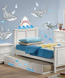 Borders Unlimited Fishn Sharks Super Jumbo Applique, Multicolor