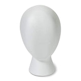 FloraCraft SmoothFoM Faceless Head 5.8 Inch x 6.8 Inch x 9.8 Inch White