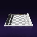 CHESSNUT Go Ultimate Portable Travel Electronic Chessboard with Full Piece Recognition and Strong Magnetic Adhesion - Perfect De