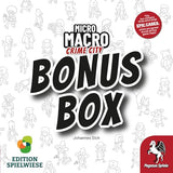Micro Macro Crime City: Bonus Box - Tabletop Mystery Game Expansion