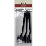 Hyde Tools 46650 Mini Brush with Stainless Steel Bristle, 3Pack
