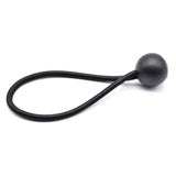 MARINE CITY Polyethylene Black Ball Bungee Cord - Versatile & Durable Bungee Cord Strap for 4 Step Telescoping Boat Ladder (1 Pc