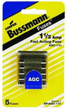 FUSE ELECT EQUIP1.5A CD5