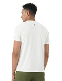 Pumpd Athleisure Mens Stylish T-Shirt For Gym -Drytech Anti-Odor Lightweight Soft Seams Uv Protect,Squat White,Squat White,2Xl
