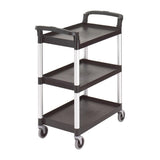 Cambro KD Service Cart Black