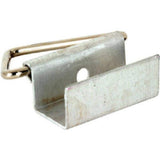PrimeLine PL 7762 7/16 In. Screen Bottom Latch with Screws, Mill Finish (4 Pack)
