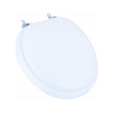 Mayfair 13CP 000 Soft Toilet Seat, 1 Pack Round, White