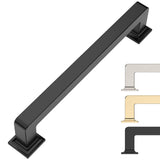 9BUILD 5 Inch 20 Pack Cabinet Handles Matte Black Pulls Hardware for Kitchen Cabinets Cupboards