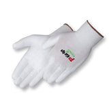 Liberty Glove & Safety 4640XS P-Grip Ultra-Thin Polyurethane Palm Coated Seamless Knit Glove with 13-Gauge White Nylon Shell, X-