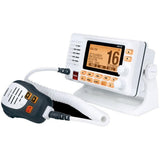 Uniden UM725 Marine VHF Radio, All USA, Canada, and Intl. Marine Channels, 1Watt/25Watt Transmit Power, Largest LCD Screen in C