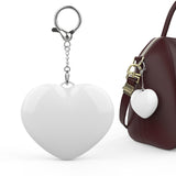 Keshal Rechargeable Purse Light For Women Automatic Sensor Led Handbag Lamp, Heart Keychain Light For Purse, Wallet, Backpack,