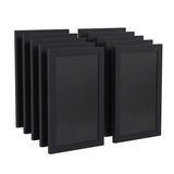Flash Furniture Canterbury Wall Mount Magnetic Chalkboard Sign - Black Finish - 11 x 17 - Vertical or Horizontal Hanging Message
