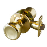 Design House 728303 Terrace 6Way Universal Passage Hall and Closet Door Knob Polished Brass