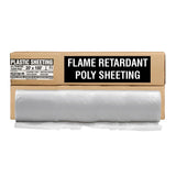 Aluf Plastics 6 MIL Thick Extra Strong Heavy Duty Fire Retardant Clear All Purpose Vapor and Moisture Barrier Sheet Tarp/Drop Cl