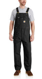 Carhartt MensRelaxed Fit Duck Bib Overall Black,L32W32