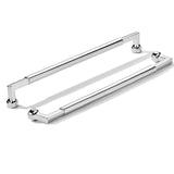 khtumeware 5-Pack 12-Inch(305mm) Polished Chrome Cabinet Pulls,Heavy-Duty Solid Handles for Kitchen Cabinets, Cupboards, Drawers