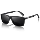 SKYFUEN Polarized Bifocal Reading Sunglasses Men, Light Build-In Sun Readers with Spring Hinge, Fishing/Driving, Anti UV/glare,