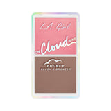 L.A. Girl On Cloud Nine Bouncy Blush Bronzer, Dreamy Pink GBL498
