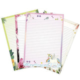 Freedy A4 Designer Sheets for Project Butterfly Design Print Sheets 80 Papers for Projects One Side Ruled Multipurpose Designer