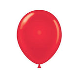 Tuf-Tex 15007 5 Red Latex Balloons,