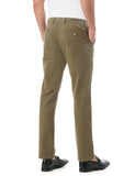 Fyltr Men'S Straight Fit Stretch Cotton Khaki Trousers - Soft Handfeel,Mythical Olive,Mythical Olive,28