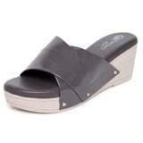 Ortho Joy Fancy Doctor Slippers | Soft Chappal For Women | Comfortable Wedges Sandals For Women Stylish,Grey,7,B09XRB7DSL