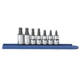 GEARWRENCH 7 Pc. 3/8 Drive Ball End Hex Bit Socket Set, Metric 80587