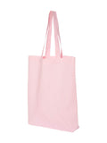 Q-Tees 12L Economical Tote One Size Light Pink