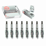 8 pc NGK V-Power Spark Plugs compatible with Ford F-150 5.0L 5.8L 6.6L 7.5L V8 1975-1988