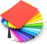 ART RANGER 100 Pieces Colour Sheets Copy Printing Papers/Art and Craft Paper A4 Sheets Double Sided Coloured Origami Folding DIY