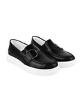 Shoetopia Girls L-30 Black Loafer - 7 Uk (Girls-L-30-Black),Black,7,B0CRNQH8K5