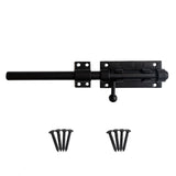 Proshopping 10 Inch Barrel Bolt Latch, 304 Stainless Steel Heavy Duty Gate Latch Slide Lock with Padlock Hole, 14mm Dia.Rod Secu