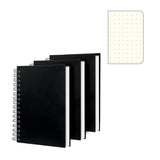 Kreative Korner College Spiral Notebook,A6 3 Pcs Pack,Size 5.5X4 Inches Travel Writing Journal,Memo Notepad Sketchbook,Students