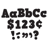 Black Bold Block 4 Letters Combo Pack, 230 Pieces Per Pack, 3 Packs