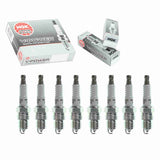 8 pc NGK V-Power Spark Plugs compatible with Ford F-150 5.0L 5.8L V8 1975-1996