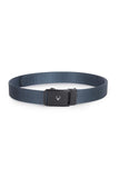 Men Blue Textured Casual Belt